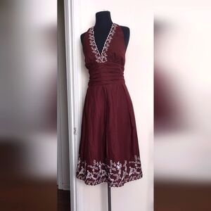 Halter vintage dress